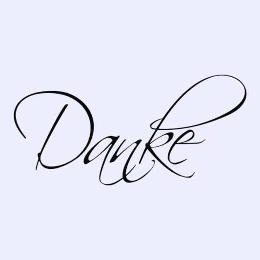 Rayher Holzstempel Danke, 3x6cm