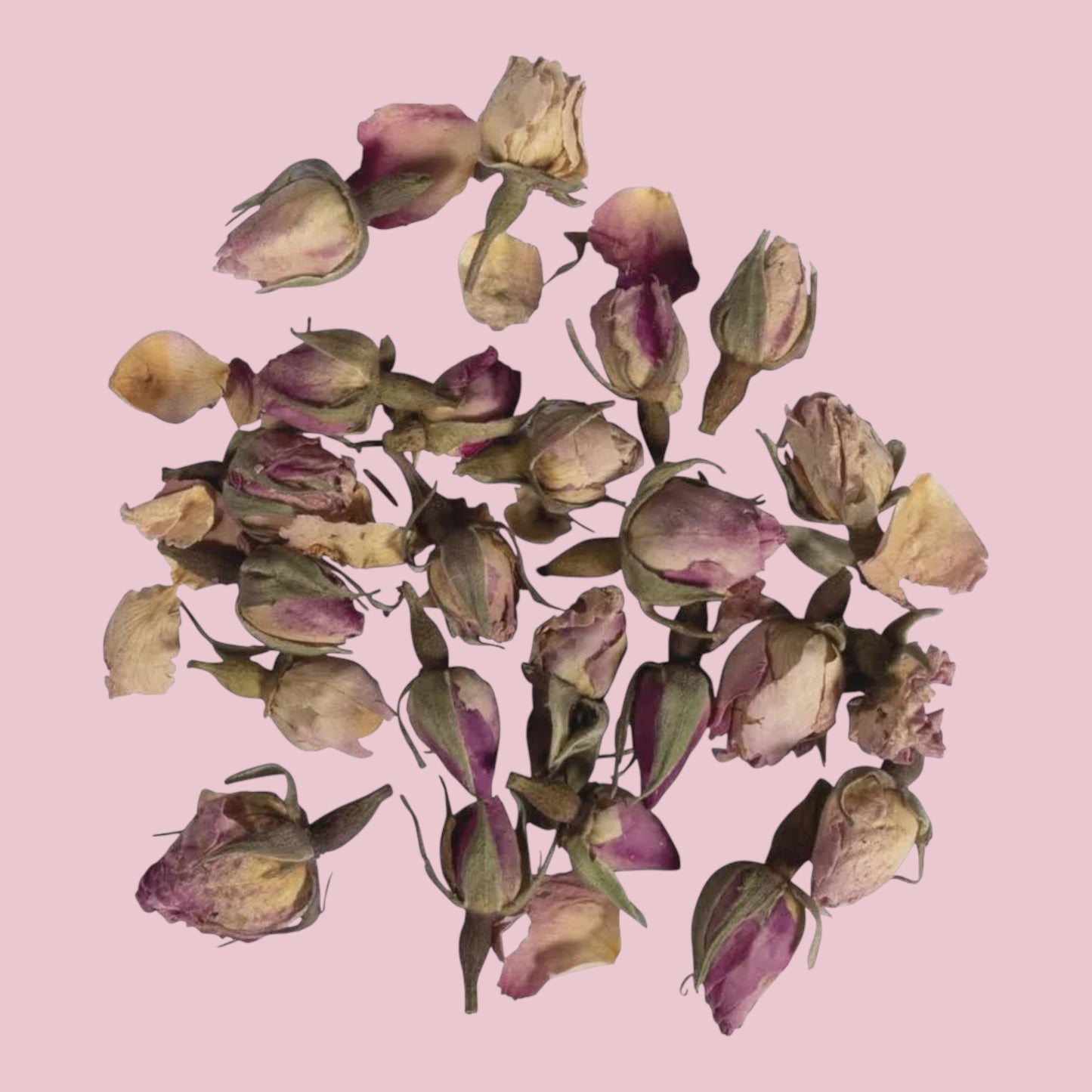 Rayher Flowers Rosebuds pink whole, 7 g