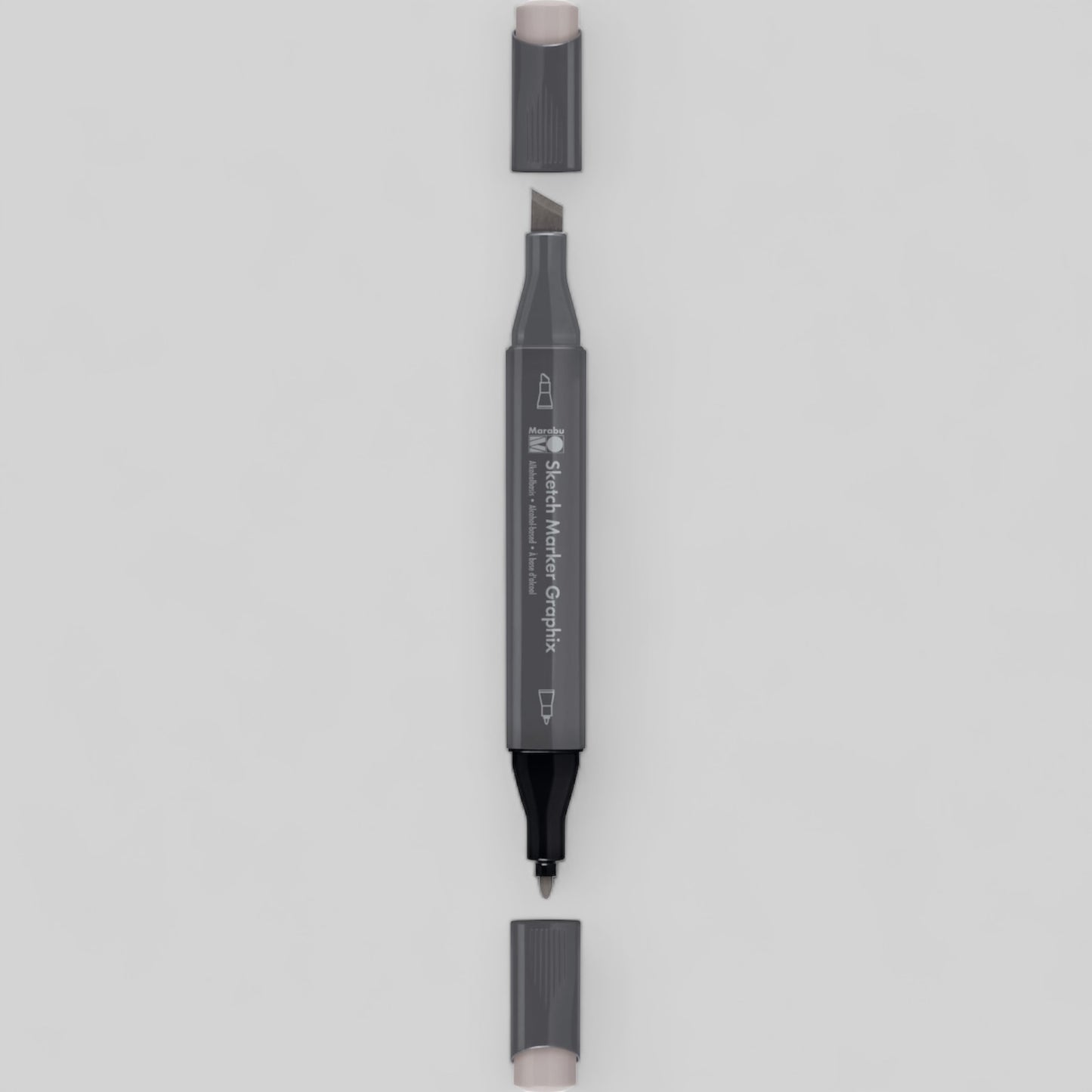 Marabu Sketch Marker Graphix. Warm gray 992