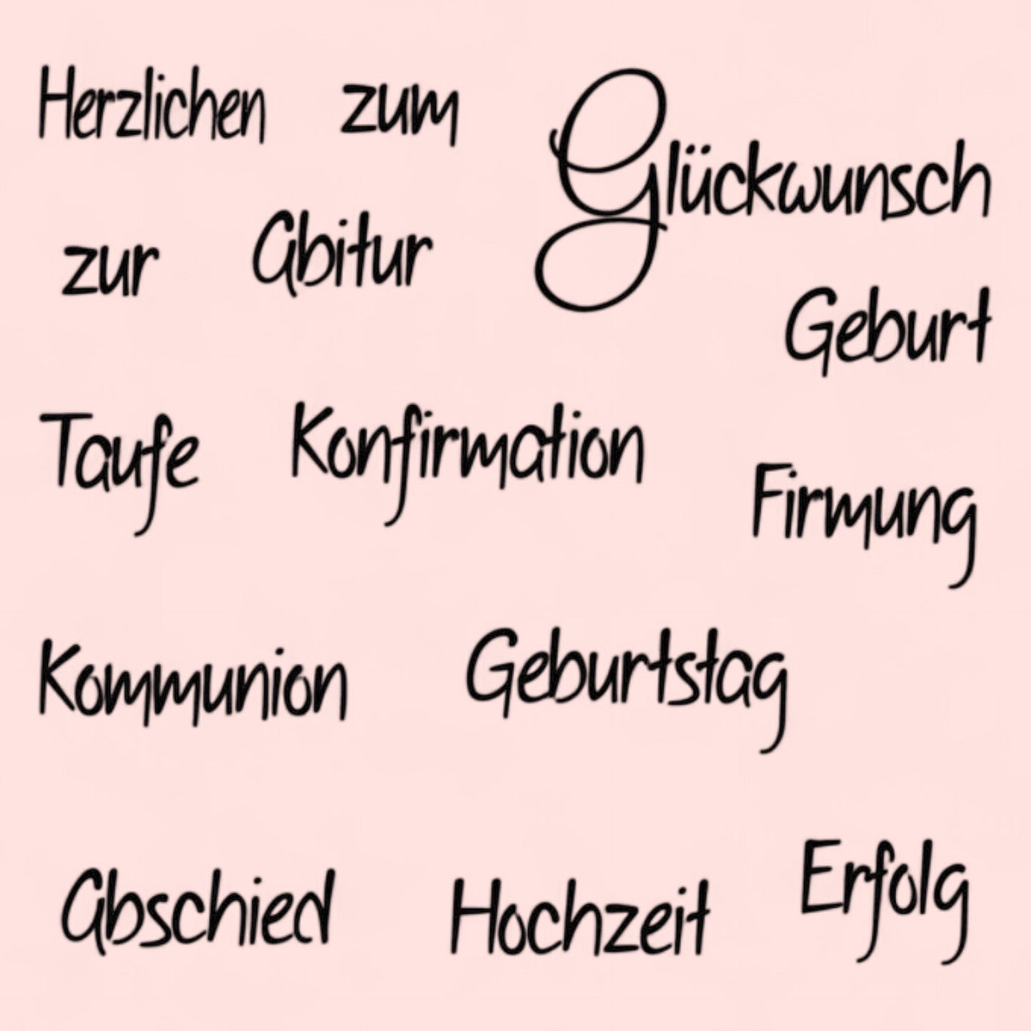 Rayher Silikonstempel Stempel. Anlass