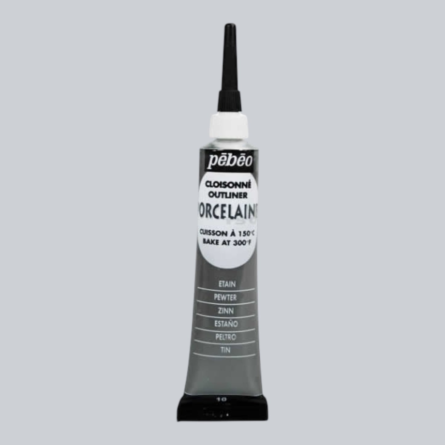 Pébéo Porcelaine 150 outliner Zinn