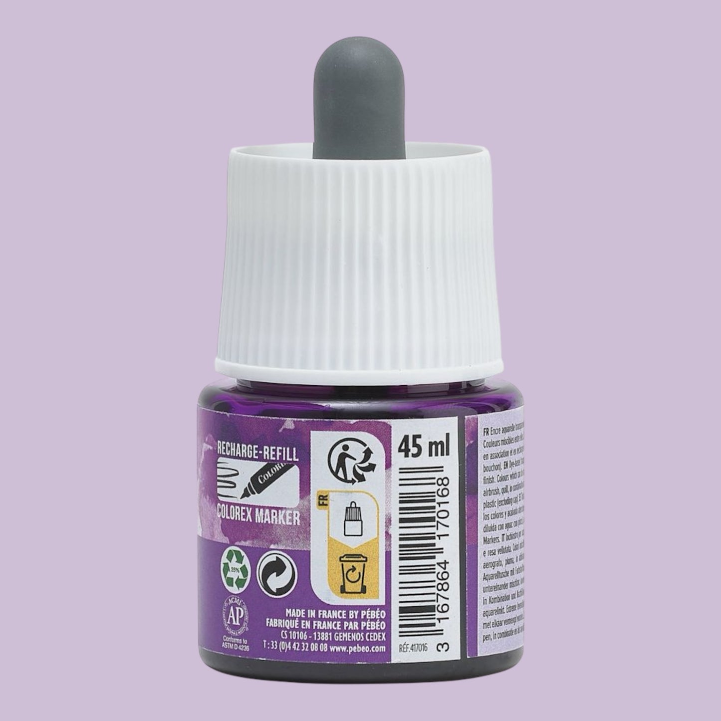 Pebeo Colorex Inks - Violet, 45 ml