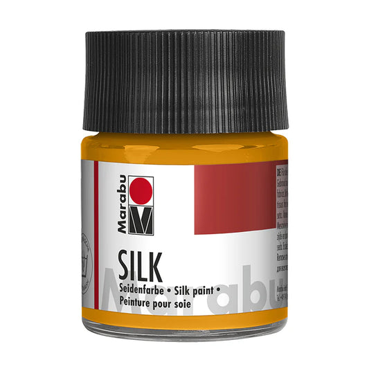 Marabu Silk Seidenmalfarbe, 50 ml, Mandarine 225