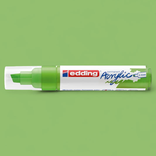 Edding 5000 Acrylmarker gelbgrün 927 , Keilspitze 5-10 mm