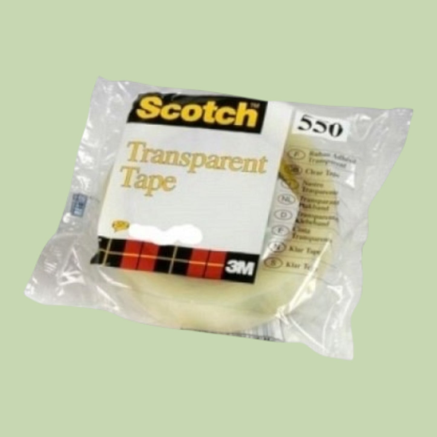 Klebeband 550 PP transp. reissfest 12mmx33m