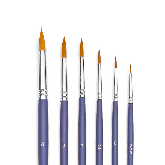 Pébéo Acrylic & Deco Set with 6 Brushes