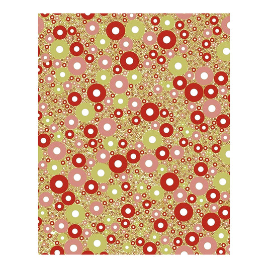 Décopatch Decopatch paper 3 pieces 30 x 40 cm round colored