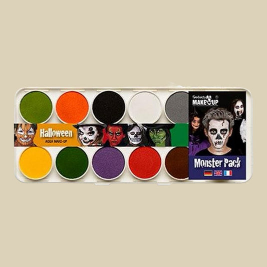 Fantasy Aqua Make up Schminkkasten Halloween Monster