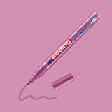 Edding 751 glossy paint marker pink-metallic, 1-2 mm