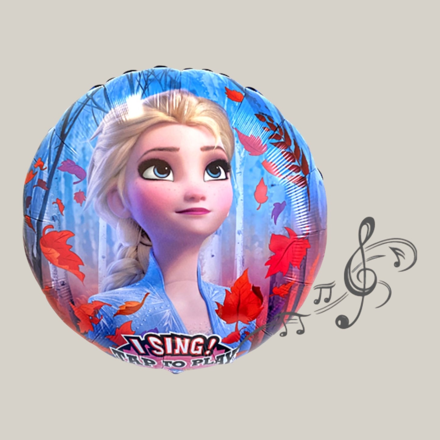 Foil balloon Elsa Frozen music balloon 71cm