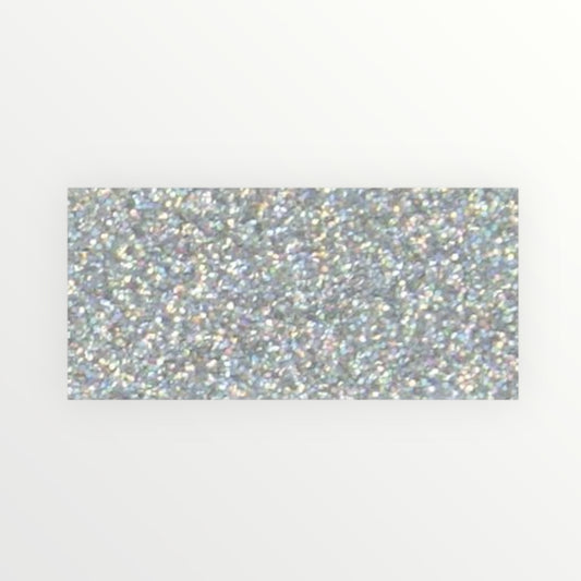 Rayher Glitter-Glue Holographisch – 20 ml, Silber Brillant