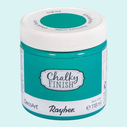Rayher Chalky-Finish Kreidefarbe – Meergrün