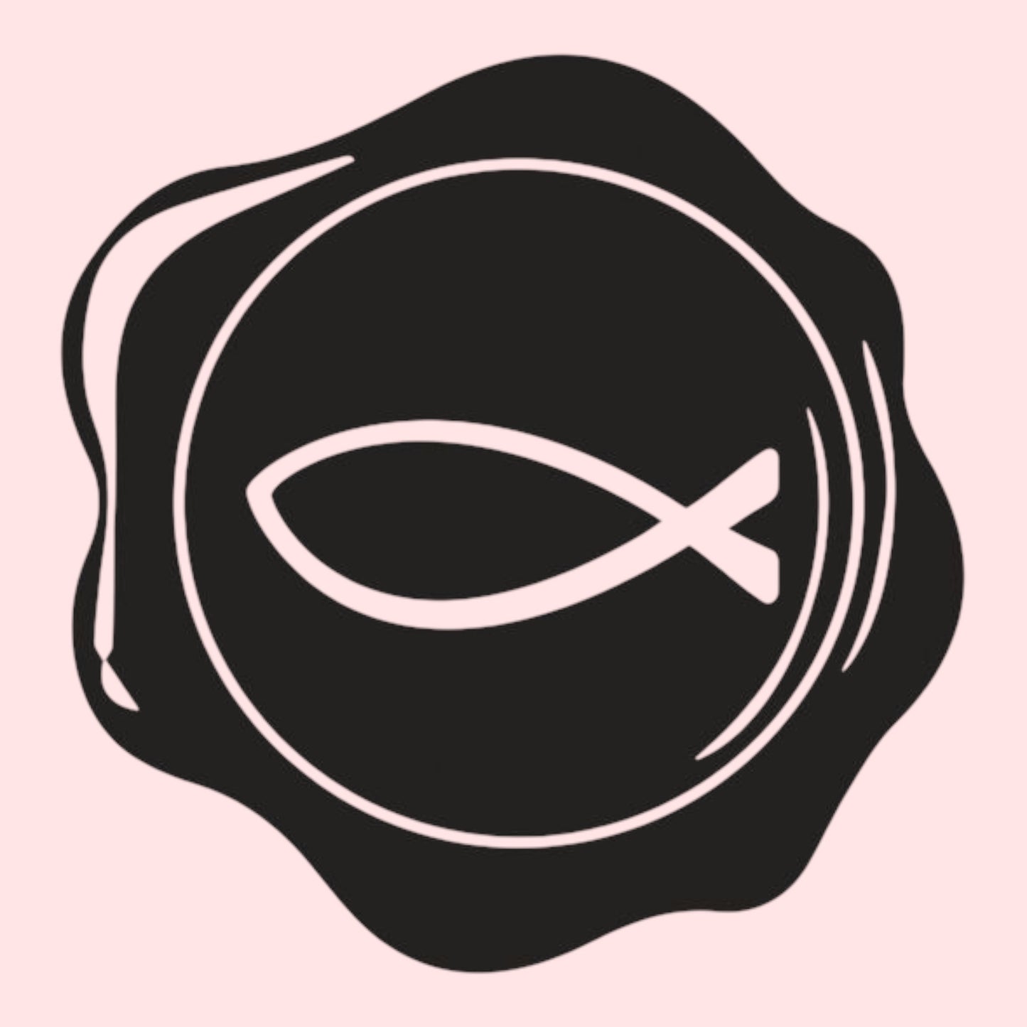 Rayher Sealing Wax Set Fish, Pink, 2.5 cm