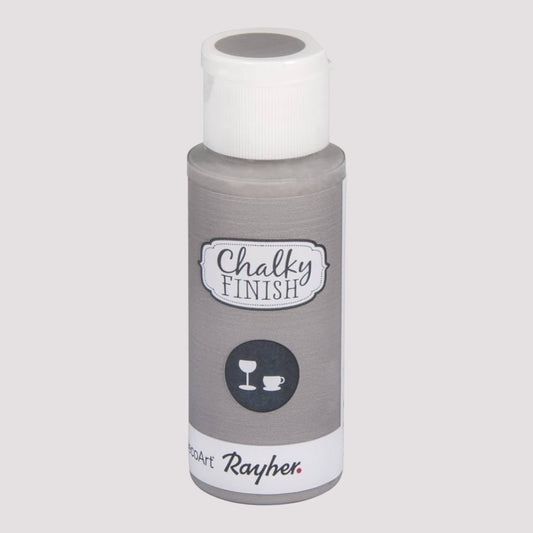 Rayher Chalky Finish, 59 ml, Hellgrau