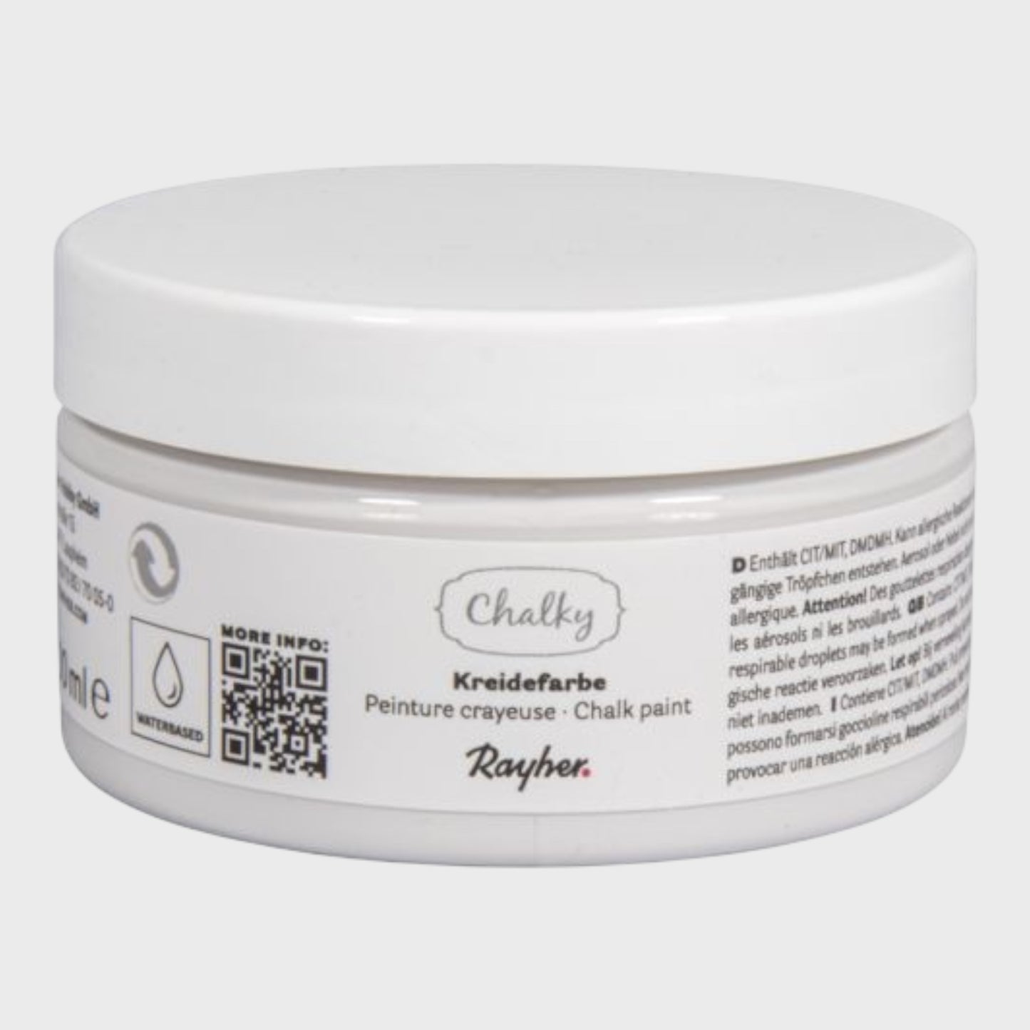 Rayher Chalky-Finish Kreidefarbe – Weiß
