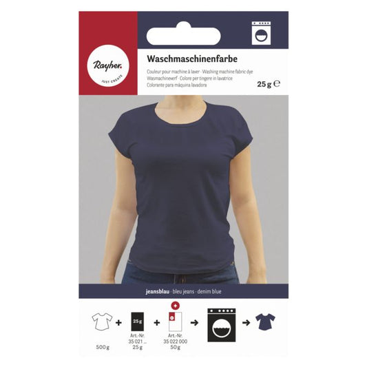 Rayher Waschmaschinenfarbe Jeansblau