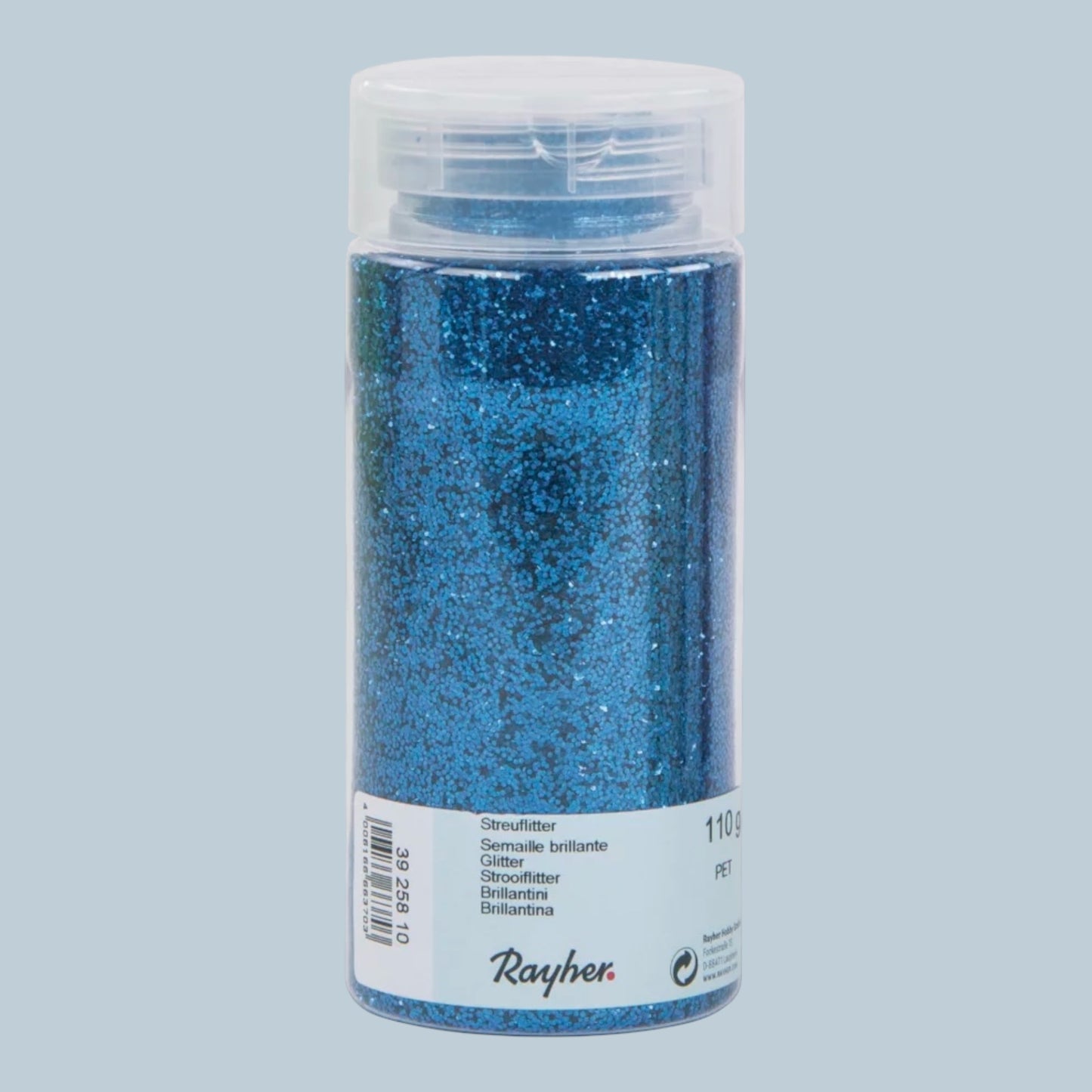Rayher sprinkles PET blue 110 g