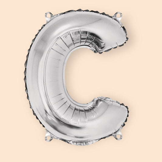 Folienballon, Buchstabe C 40cm