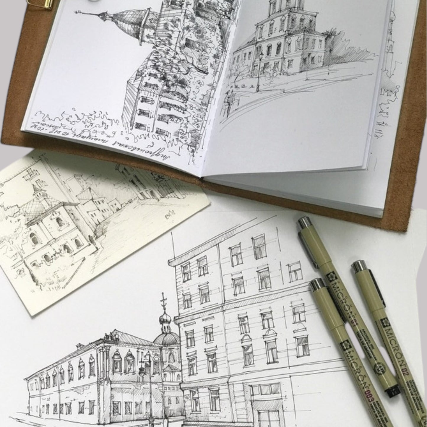 Sakura Pigma Micron – 3er Fineliner Set