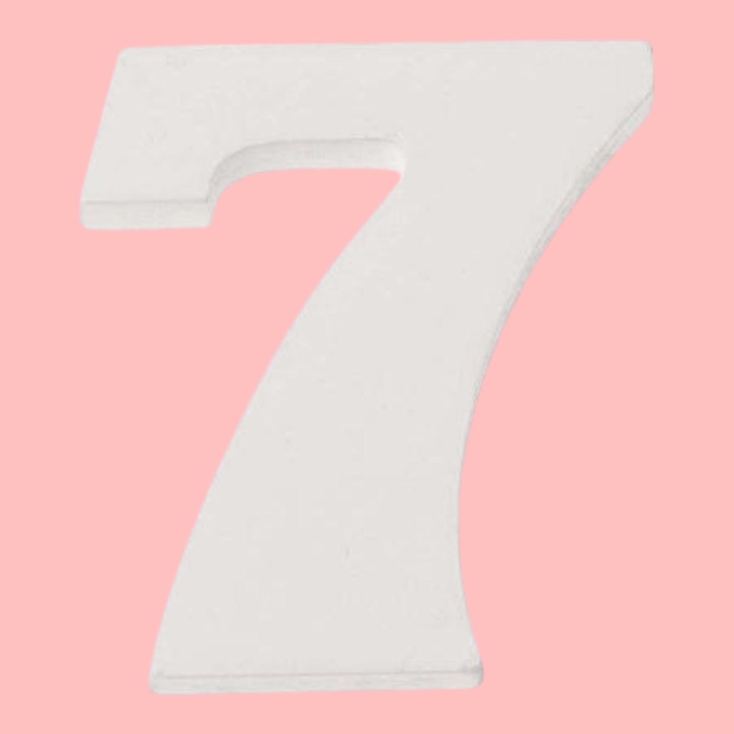 Glorex Number 7 MDF 5.5x0.9cm