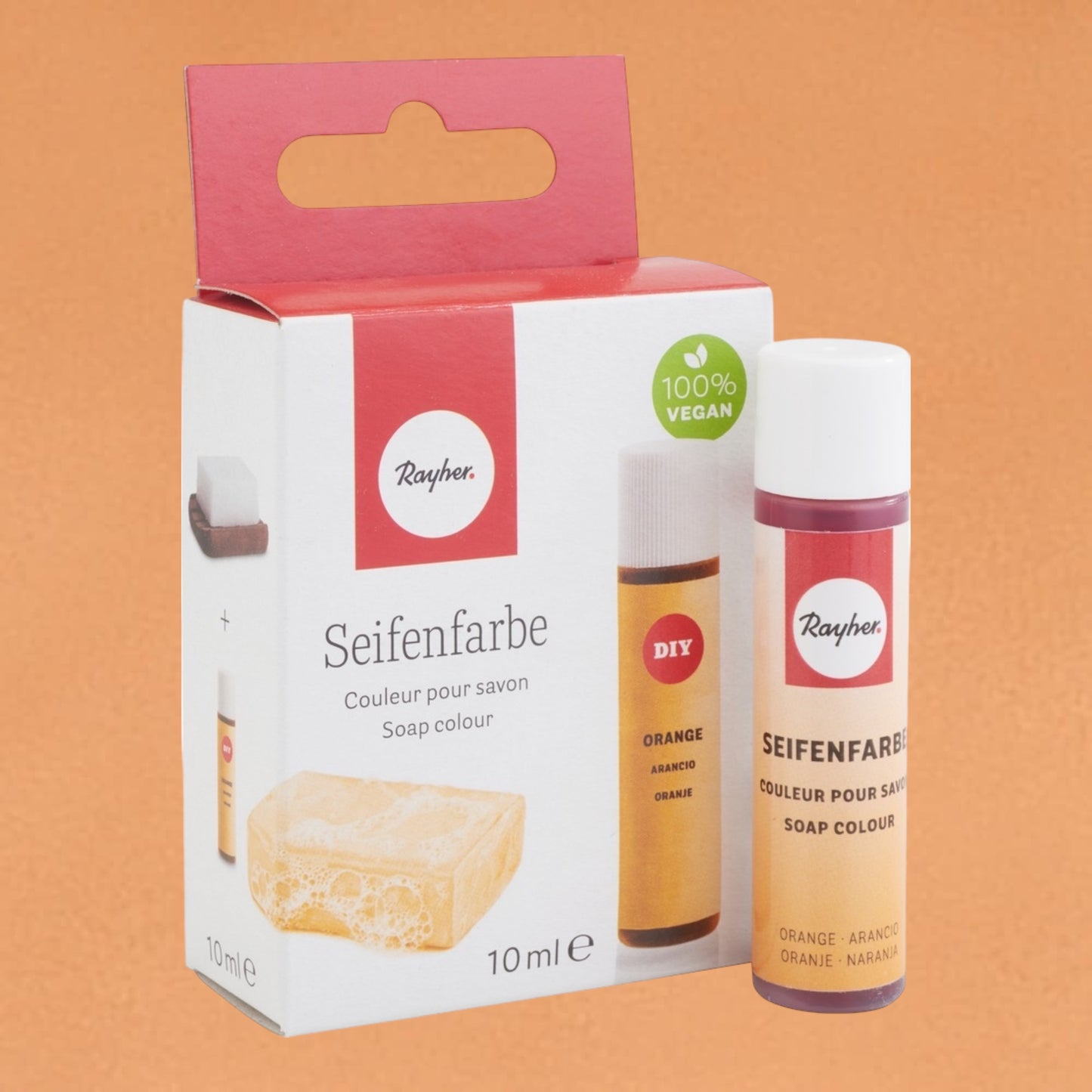 Rayher Soap Color Orange 10ml