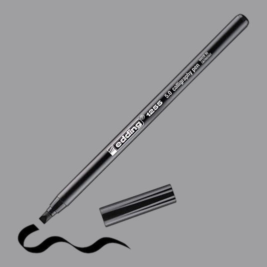 Edding 1255 Kalligraphiestift – 2,0 mm, Schwarz