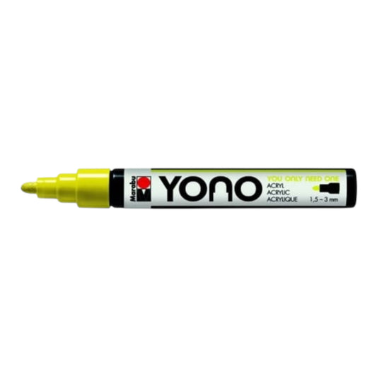 Acrylmarker YONO 1.5 - 3 mm Neon Gelb