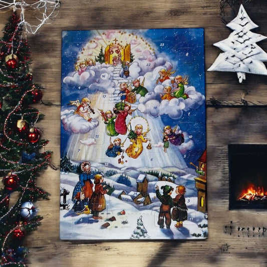 postcard Advent calendar