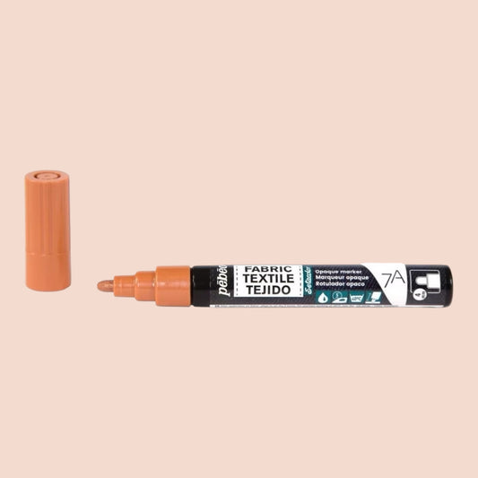 Pébéo Textil 7A Marker Opak – 4 mm Rundspitze , Kupfe