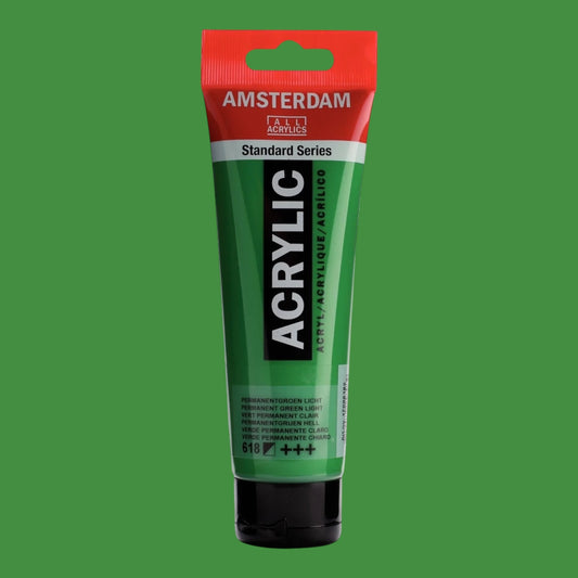 Amsterdam Standard Series Acrylfarbe - Permanentgrün Hell 618