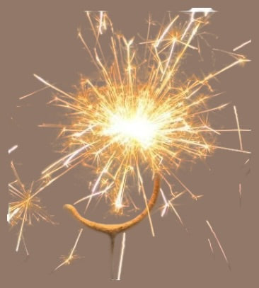 Wundercandle Wunderkerze „Hip Hip Hooray“, 1