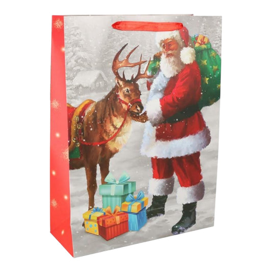 Geschenktasche: Santa