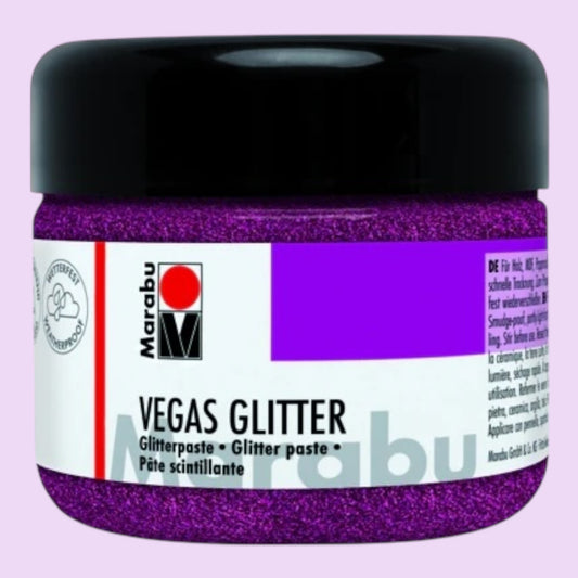 Marabu Glitterpaste, Vegas Glitter Rosa 533