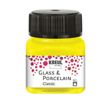Kreul Glass & Porcelain Classic, Porcelain and Glass Paint Opaque Canary Yellow 16201