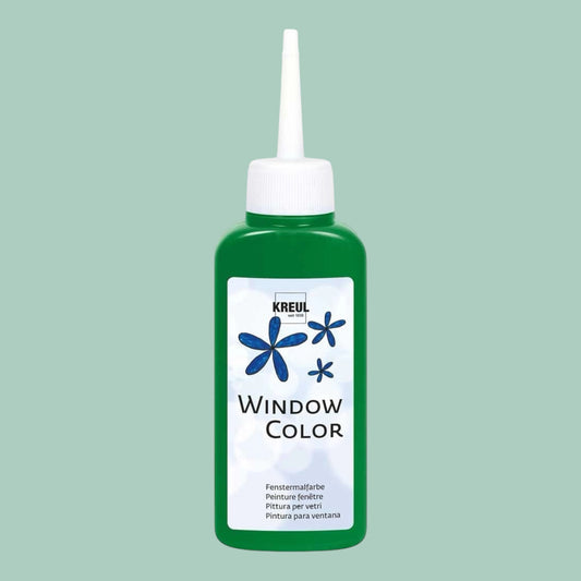 Kreul Window Color Konturenfarbe, 80 ml, Hellgrün