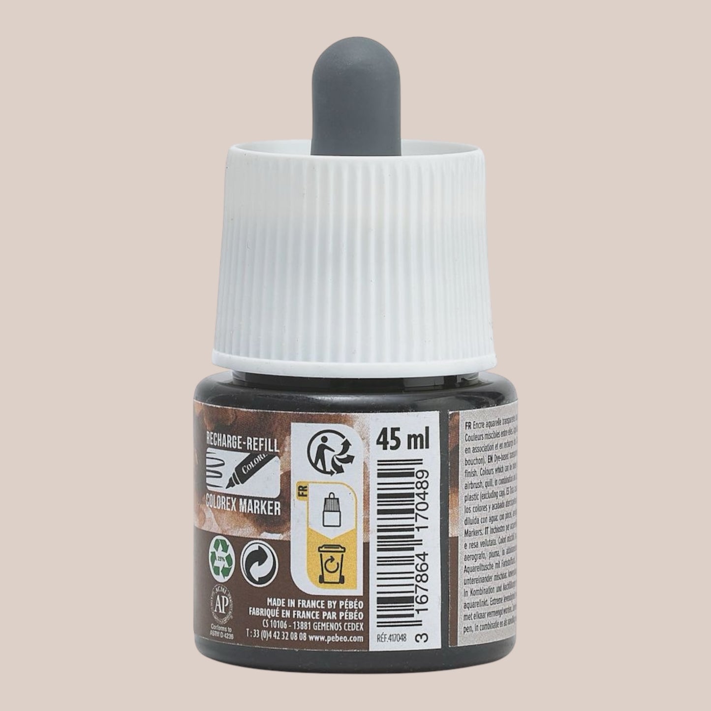Pebeo Colorex Inks - Sepia, 45 ml