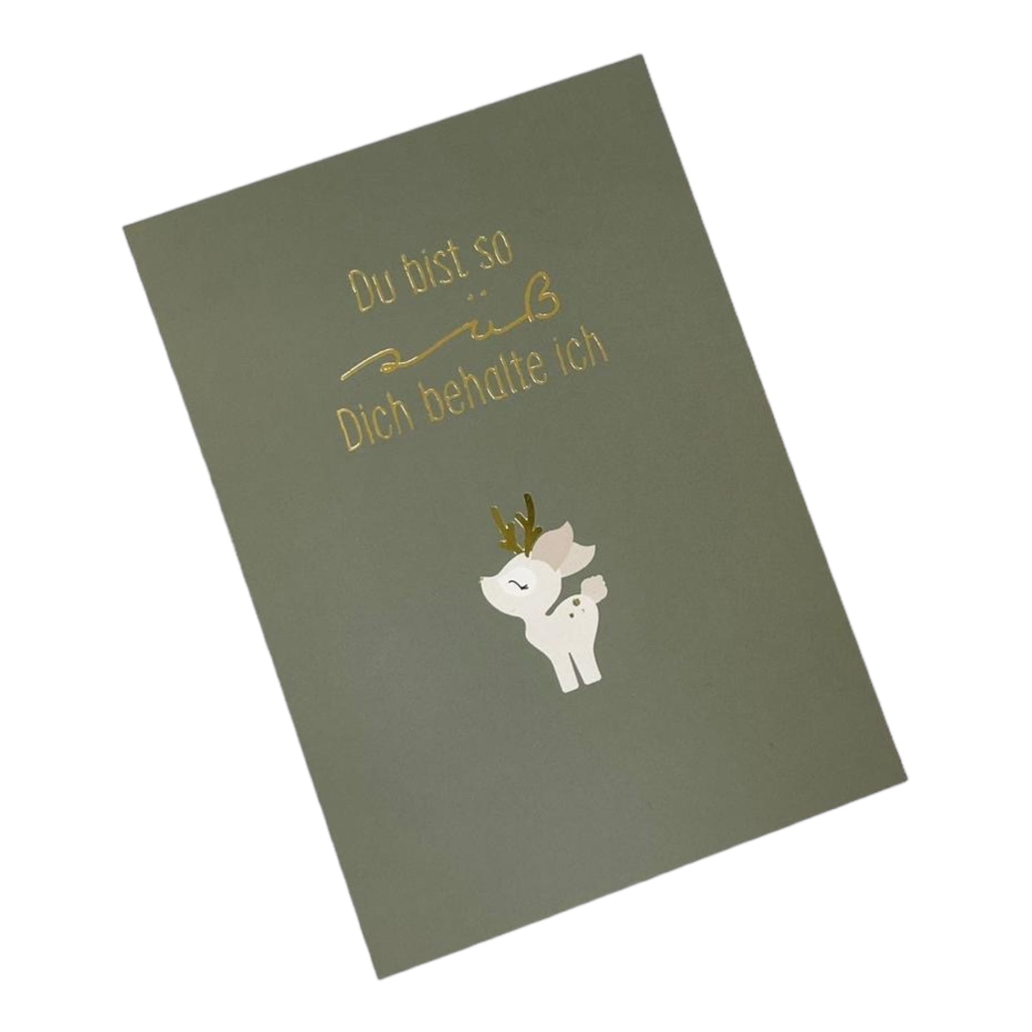 Postcard. You are so sweet. I'll keep you.