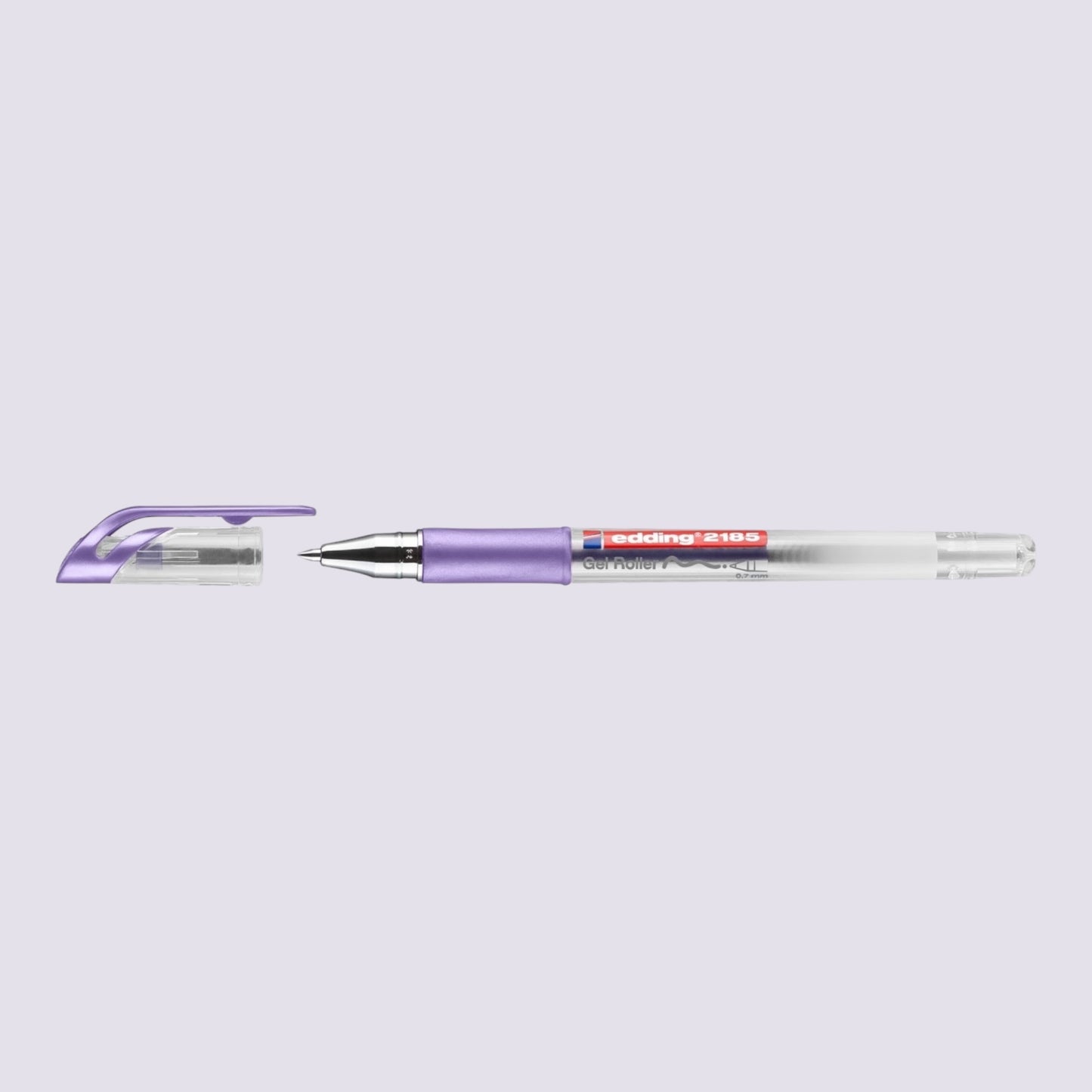 Edding 2185 Gelroller – Violett Metallic, Rollerspitze 0,7 mm