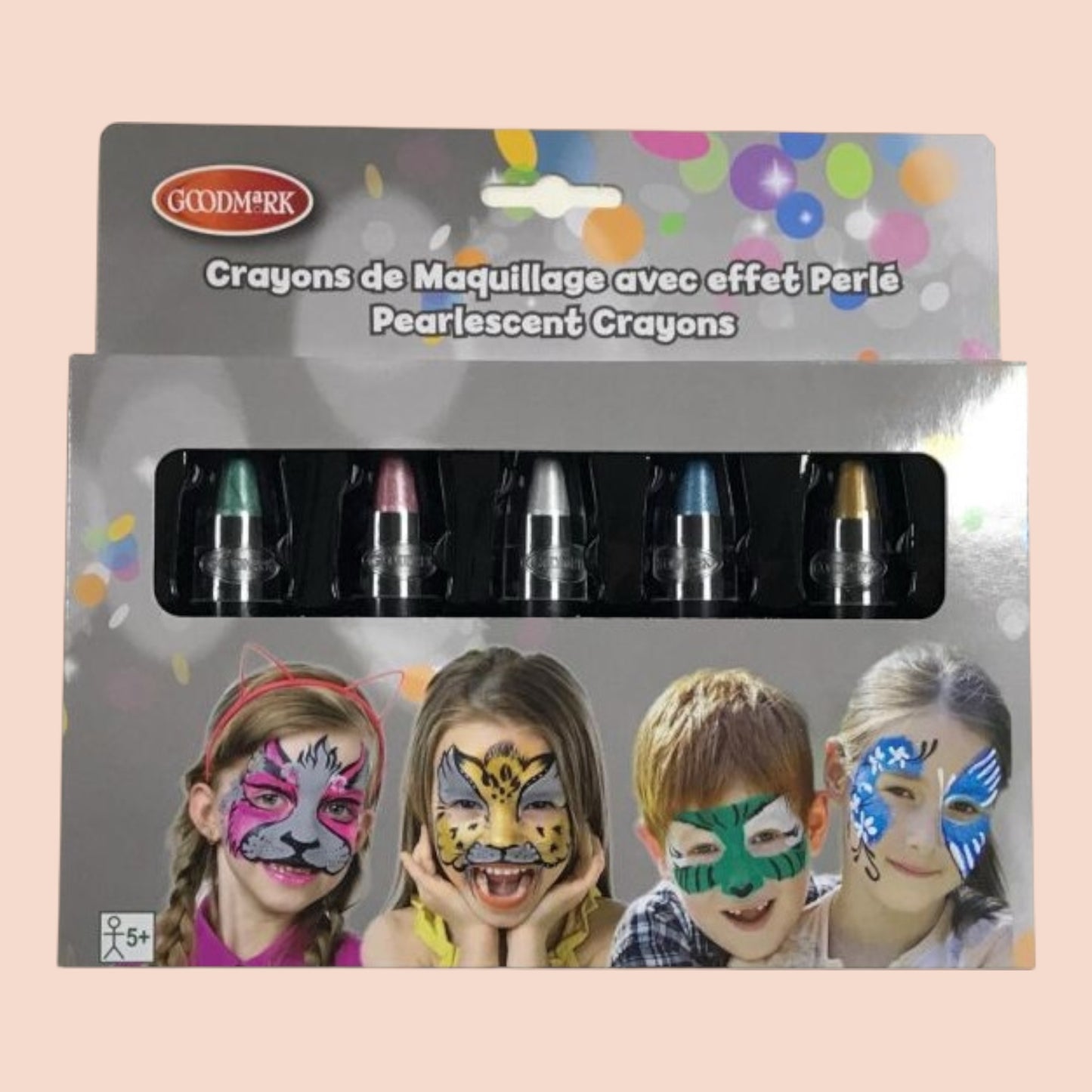 Goodmark Pearlescent Crayons – Schminkstifte mit Perleffekt (5+)