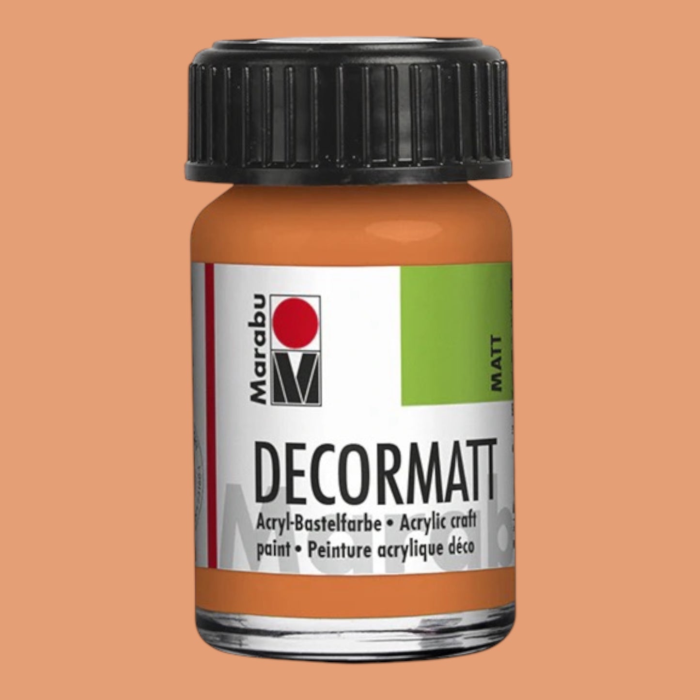 Marabu Decormatt Acryl Orange 013