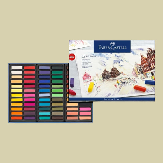 Faber-Castell – Soft Pastels Mini, 72-teilig