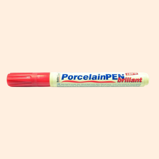 Kreul Porcelain PEN Brillant , 2-4 mm, Orange , zum Einbrennen