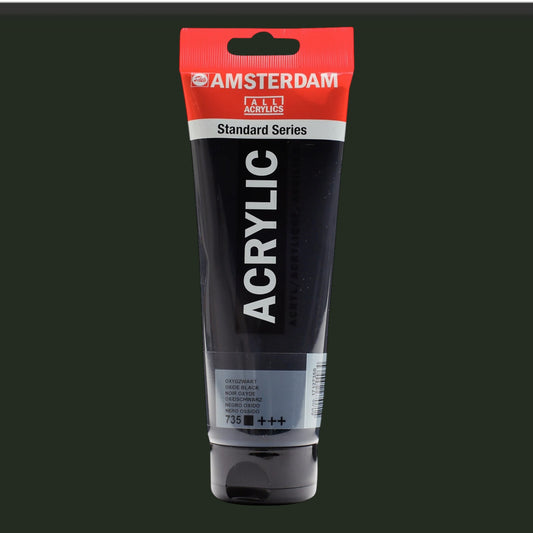 Amsterdam Standard Series Acrylfarbe - Oxidschwarz 735