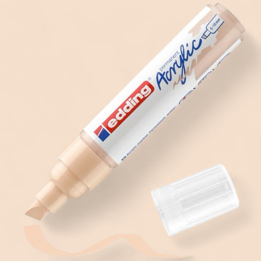 Edding 5000 Acrylmarker warmbeige 255 , Keilspitze 5-10 mm