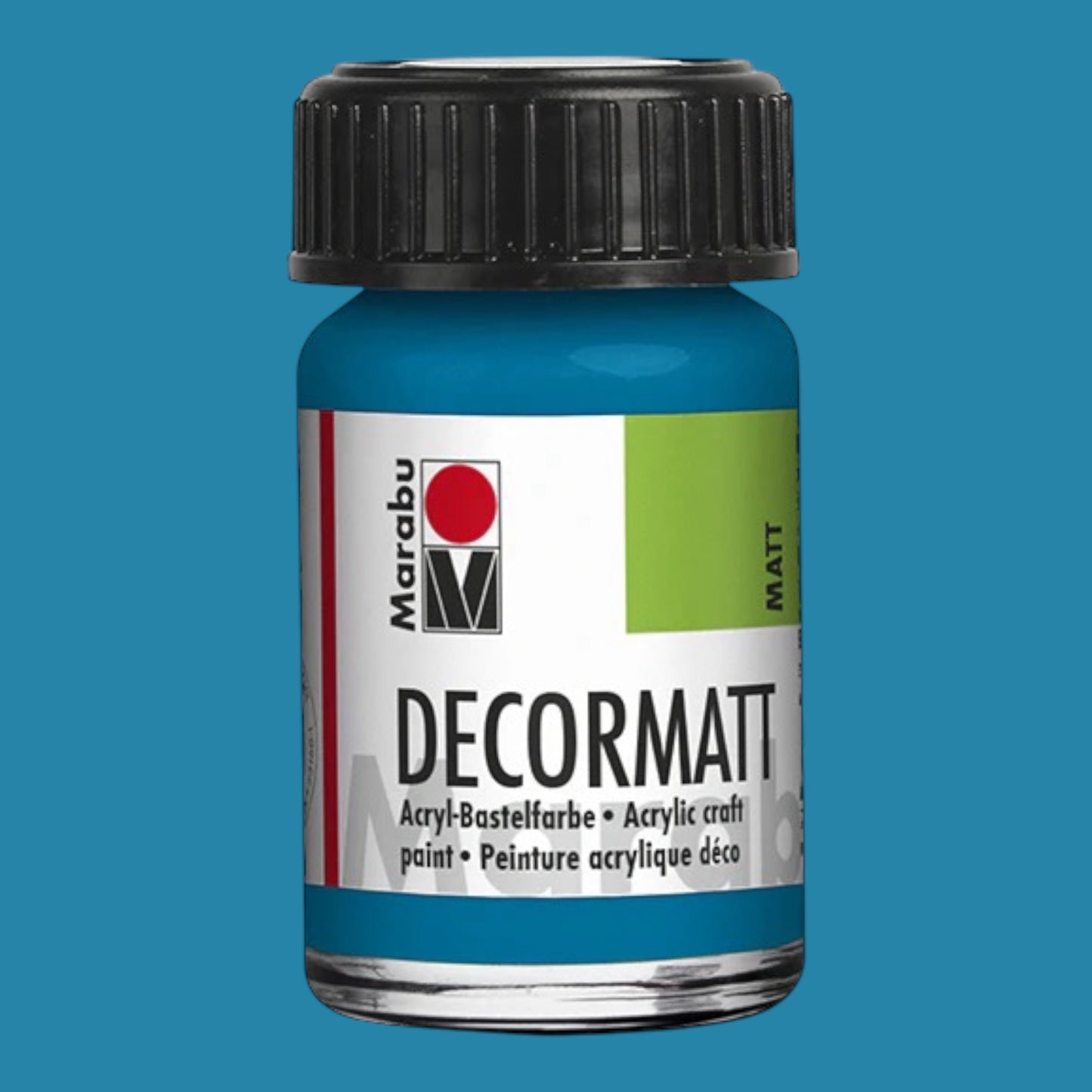 Marabu Decormatt Acryl Cyan 056