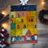 Postkarte Adventskalender