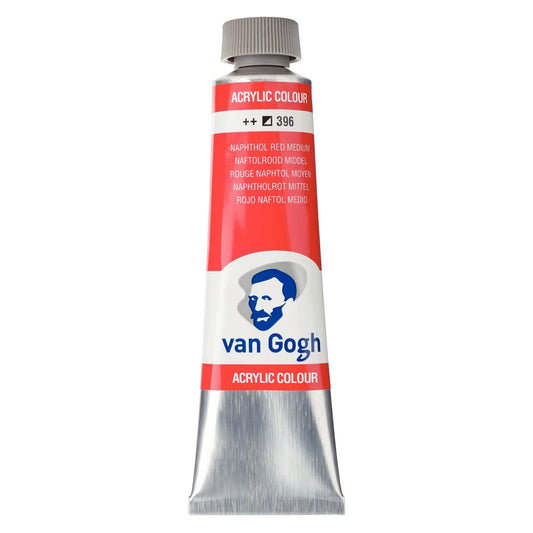 Van Gogh Acrylfarbe Naphtholrot Mittel 396