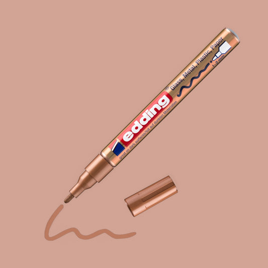 Edding 753 Glanzlack-Marker Kupfer, 1-2 mm
