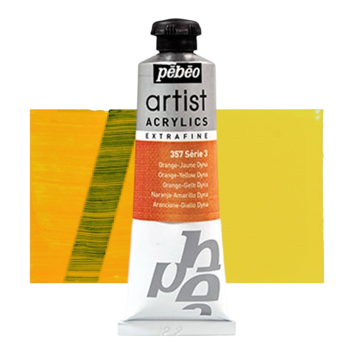 Pébéo Artist Acrylics Orange Yellow Dyna N 357 Series 3