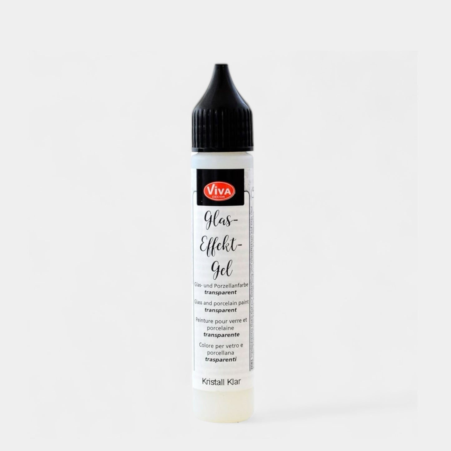 Viva Decor. Glass effect gel. Transparent. Crystal clear.